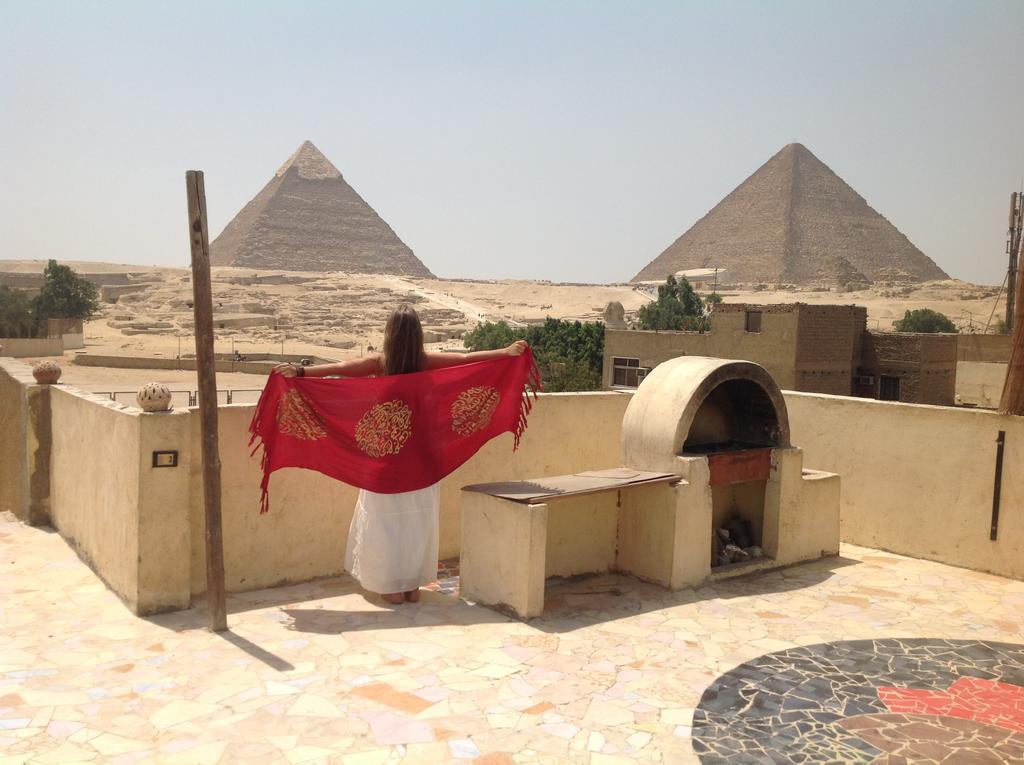 Pyramids Loft Homestay Kafrat al Jabal Exterior foto